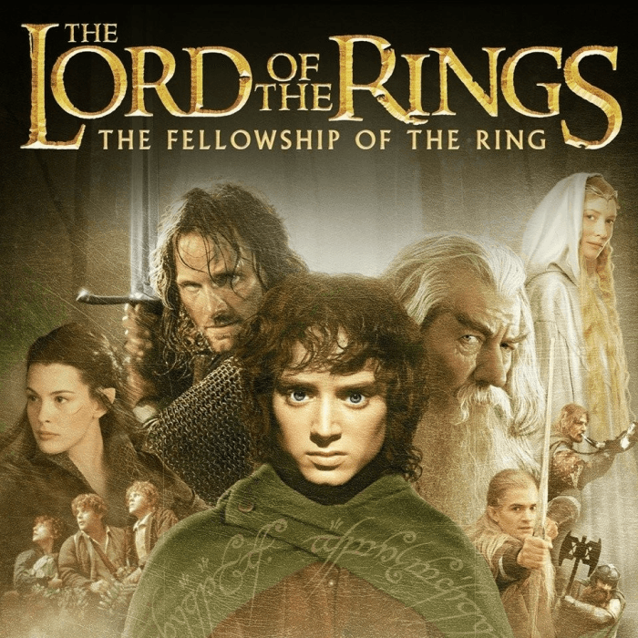 The lord of the rings poster